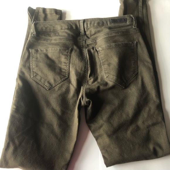 Final Price🌹Green Olive Zara Basic Pants. - Picture 4 of 5
